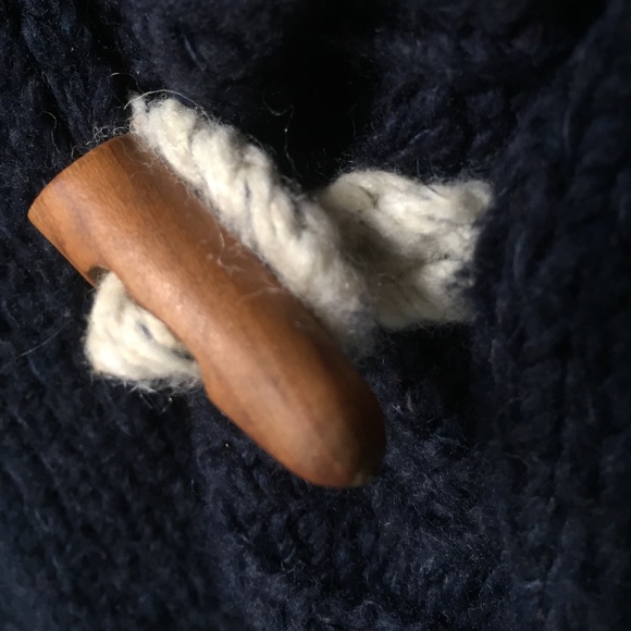 Navy blue child's sweater - Picture 3 of 8